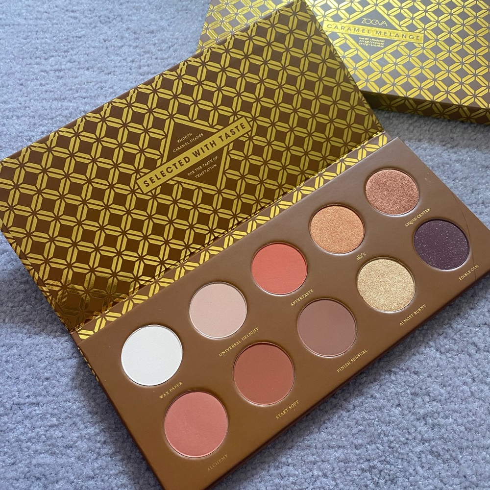 ZOEVA Caramel Melange Eyeshadow Palette